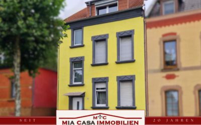 Ein- bis Zweifamilienhaus in zentraler Lage von Saarbrücken – Malstatt